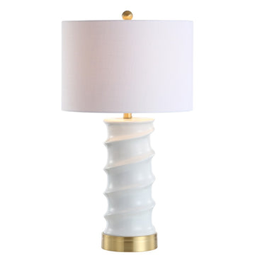 Taipei 28" Ceramic LED Table Lamp - JONATHAN Y
